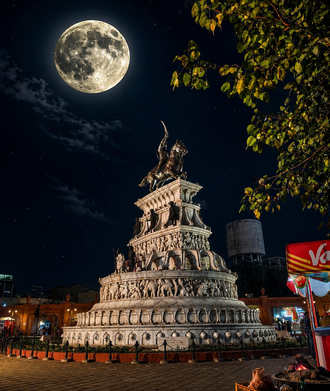 Maharaja Ranjit Singh Statue Amritsar � travel photography by Vedansh Visuals